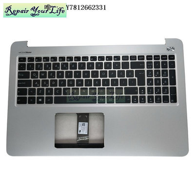 電腦零件華碩ASUS K501 K501LB K501U A501U A501L V505L 鍵盤背光C殼TR筆電配件