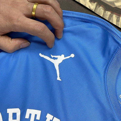 【精選好物】籃球服【5折】訓練球衣新款純棉NCAA北卡大學nbaT恤飛人長袖訓練服球迷男女運動熱身球衣
