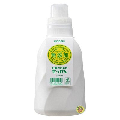 【JPGO】日本製 MIYOSHI 日本皇室御用指定品牌 無添加植物性洗衣精 1100ml 新包裝 #398