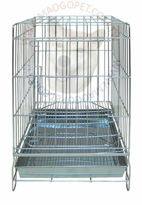1.5台尺 固定式不鏽鋼狗籠 不銹鋼室內籠 貓籠 1尺半 白鐵線籠（DK-0603）每件1,800元