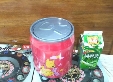 Winnie the Pooh Trash can Storage bucket Jar Coke shape gift