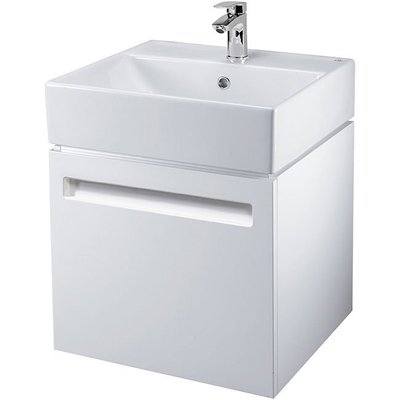 《101衛浴精品》TOTO L710CGUR 白色鋼琴烤漆面盆浴櫃組 DCCF-7105【全台大都會免運費 可貨到付款】