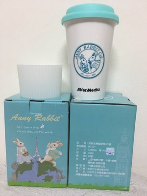 安妮兔 單層瓷杯3件套 咖啡杯 400ml