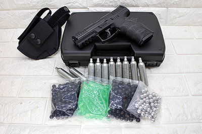 [01] UMAREX VP9 SFP9 T4E 鎮暴槍 11mm CO2槍 +小鋼瓶+硬彈+加重彈+橡膠彈+鋁彈+槍套