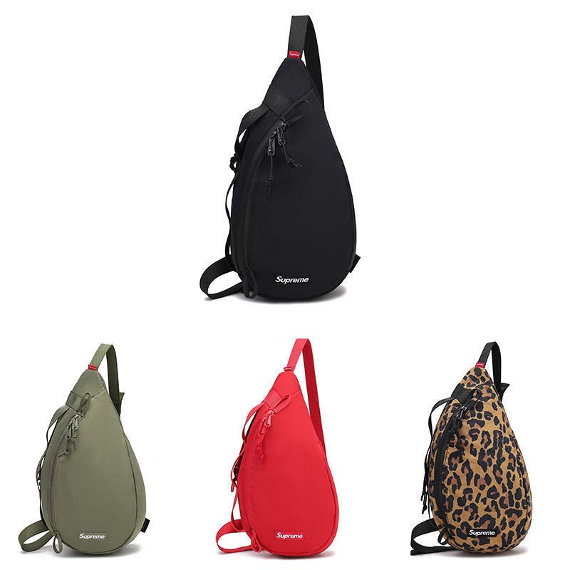 MOMO嚴選】 Supreme 20fw 49th sling bag 胸包男女潮牌單肩斜挎包馬鞍