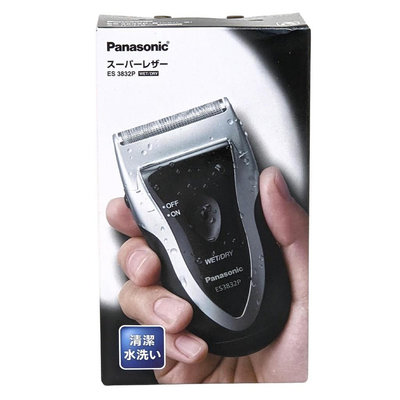 Panasonic ES3832P S 便攜可水洗 極刀刃 乾電池式 電動 刮鬍刀 替換刀頭 ES9943 ES9942