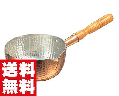 『東西賣客』【預購2週內到】日本製造 廚房用品 純銅片手鍋/雪平鍋18cm【B003PYBFH0】