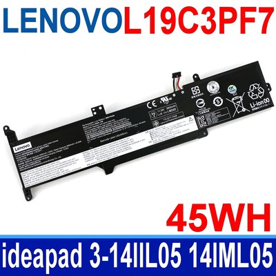 LENOVO L19C3PF7 原廠電池 IdeaPad 3-14ADA05 3-14IIL05 3-14IML05