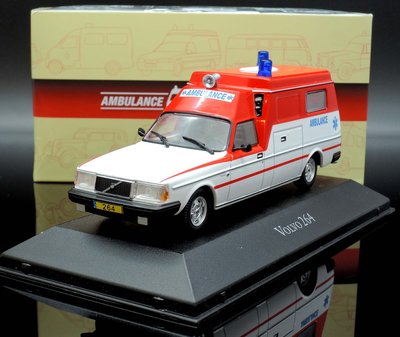【M.A.S.H】[現貨特價] Atlas 1/43 Volvo 264 Ambulance