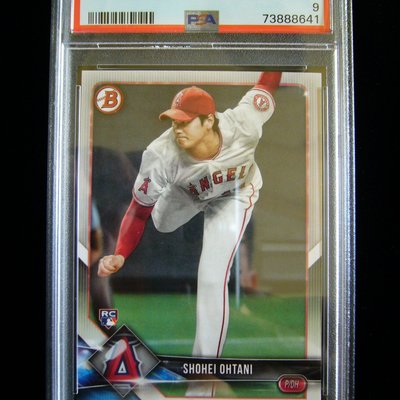 大谷翔平珍貴新人年KEY RC鑑定卡2018 Bowman PSA 9 | Yahoo奇摩拍賣