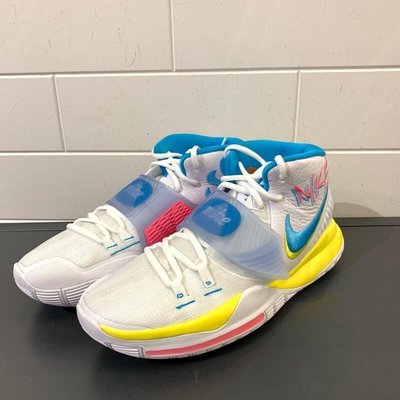 【正品】Nike Kyrie 6 ”Neon Graffiti” 籃球 KI6 BQ4631-101現貨潮鞋