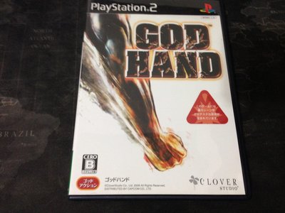 天空艾克斯 免運 日版 PS2 神之手 God Hand 初回版