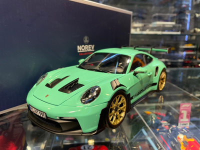 吉華@ 1/18 NOREV 187362 Porsche 911 992 GT3 RS Mint Green