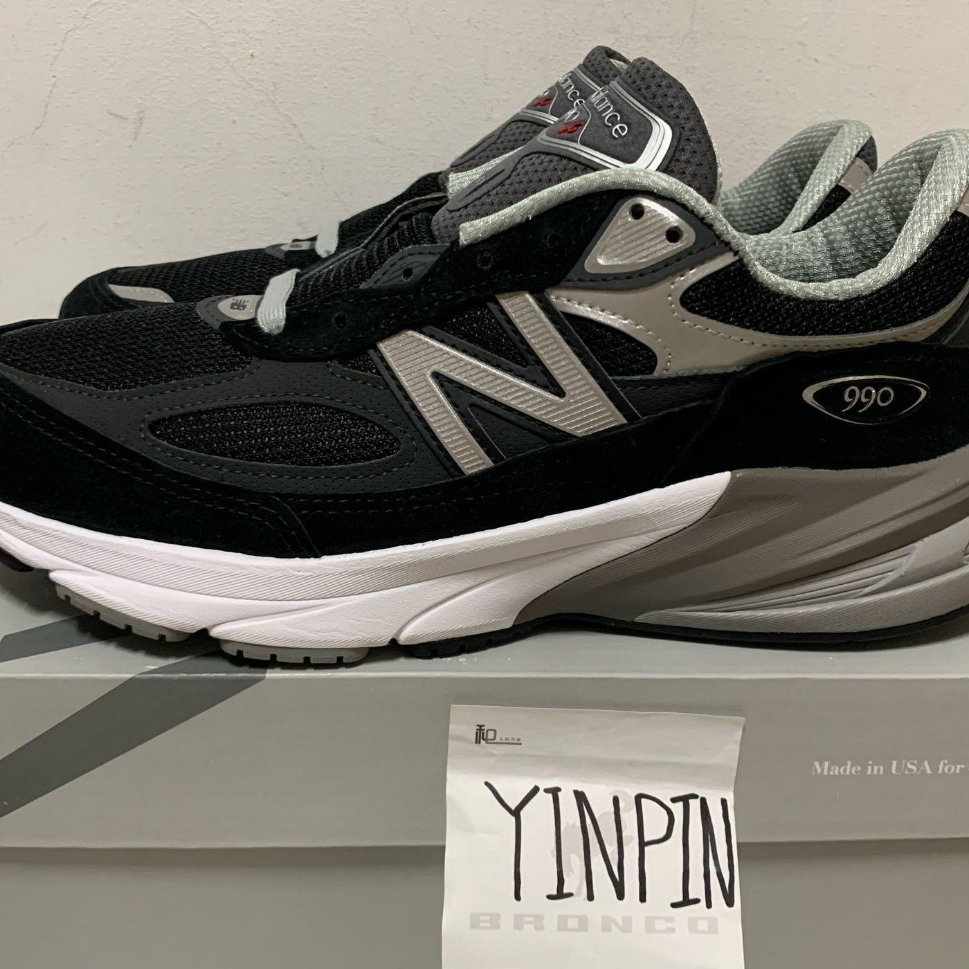 YP》NB 990 V6 BK6 new balance 990 黑色| Yahoo奇摩拍賣