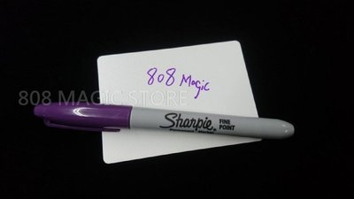 [808 MAGIC] 魔術道具 Sharpie奇異筆 紫色