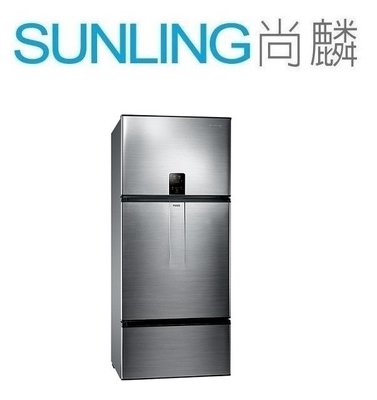 SUNLING尚麟 TECO東元 600公升 一級 變頻 三門冰箱 R6171VXHK 奈米銀抗菌脫臭 來電優惠