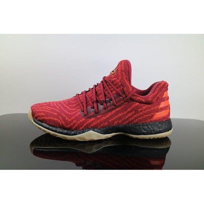 【正品】Adidas Harden Vol.1 膠底 男子 籃球 雪花玫紅 跑步潮鞋