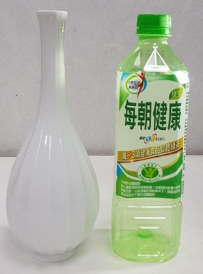 【日本古漾】340605日本香蘭社 白瓷花瓶 稀有美品