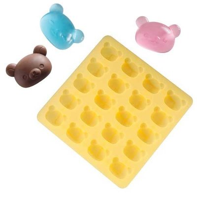 ♡fens house♡日本進口 懶熊 拉拉熊 造型 矽膠 巧克力 冰塊 果凍 模具