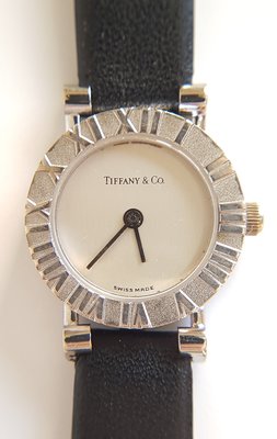 TIFFANY &amp; CO.  經典款 女錶，【 Atlas™ 阿特拉斯 】 系列  ， 附原廠保證書 ， 功能正常  超級特價便宜賣