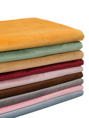 加厚天鵝絨金絲絨布料絲絨毛絨沙發抱枕窗簾面料布頭布料清倉處理熱心小賣家