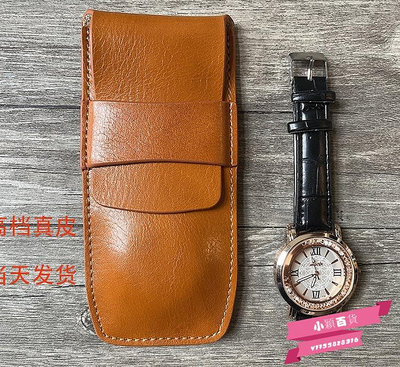 外貿真皮單卡位男女手表收納包旅行保護腕表手表盒袋便攜式手表包.