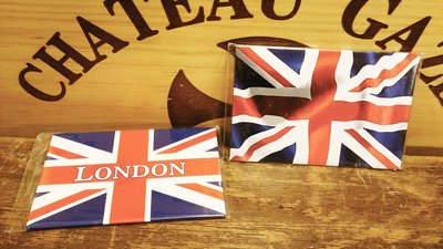 英國國旗 經典圖案磁鐵套組(二片) : 廚房 磁鐵 冰箱 裝飾 收藏 紀念 英國 國旗 精品 週邊 工業風 文具 雜貨
