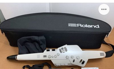 律揚樂器之家 二手很新 Roland AE-10 電吹管 電薩克斯風 附全新吹嘴 容易上手 多種音色 電子樂器 白色
