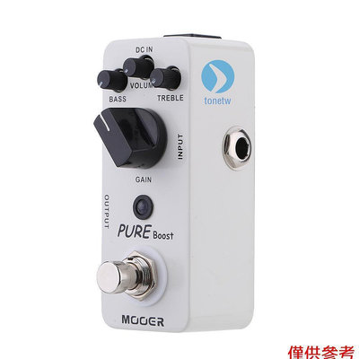 Mooer Pure Boost Micro Mini Boost 效果踏板, 用於電吉他真正的旁路【音悅俱樂部】