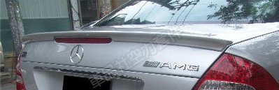 【車品社空力】全新 BENZ 賓士 W211 鴨尾 尾翼 擾流板 ABS素材