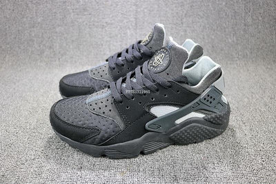 Nike Air Huarache 黑白 百搭 網面透氣 武士 慢跑鞋 男鞋 852628-001【雅妤潮鞋】