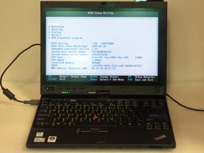 IBM/LENOVO X200 TABLET (X200T) THINKPAD 8GB 500GB / 筆觸控平板筆電