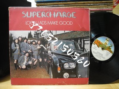 SUPERCHARGE LOCAL LADS MAKE GOOD 1976 LP黑膠