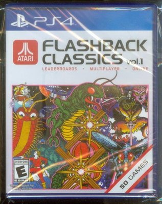 全新PS4原版片 英文版 Atari 重溫經典合集 Atari Flashback Classic