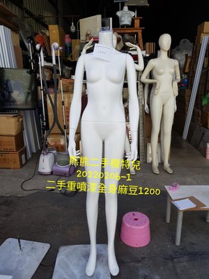 二手模特兒重噴漆全身模特兒假人人型模特兒百貨道具20220206-1