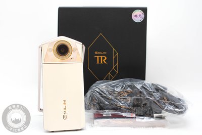 【台南橙市3C】Casio TR80 TR-80 白 二手自拍神器 二手TR 公司貨 美顏相機 #87079