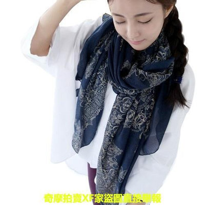 韓國流行時尚 爆款巴黎紗圍巾 69693
