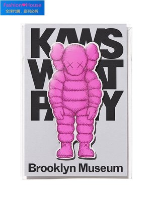 『Fashion❤House』KAWS BROOKLYN MUSEUM Magnet WHAT PARTY 磁鐵 收藏 現貨