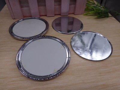 #巧巧鏡 隨身鏡 化妝鏡 圓形 磁性巧巧鏡 愛心手工材料鋪