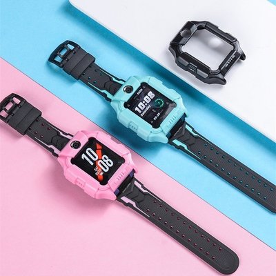100％原廠手錶貼膜諾藍適用于小天才兒童電新話手錶保護殼Z6防新摔硅膠套TPU軟膠手錶殼