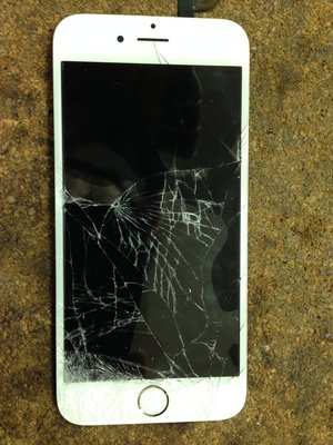 【光華恐龍的店】IPHONE 6 原廠面板(前總成),玻璃觸控LCD螢幕破裂,現場維修,黑白均有現貨