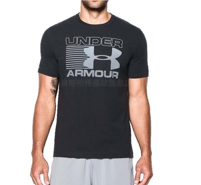 貝斯柏~UA UNDER ARMOUR Blitz Logo 圓領短袖T恤1282296-002新款上市特價$950元