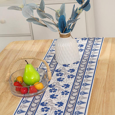 新款現代簡約桌旗流蘇桌旗 家用美式鄉村風餐桌布桌巾