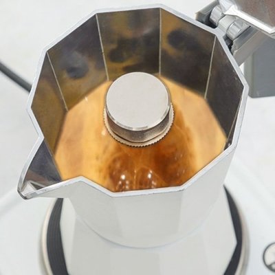 【熱賣精選】【瑕疵,撿漏】雙閥摩卡壺家用意大利煮咖啡器具意式咖啡