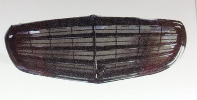 泰山美研社19043006 全新 BENZ W212 14 15 16年 小改款 原廠型 7線黑底水箱罩 依當月報價為準