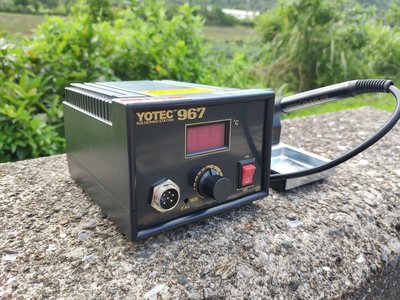 超卓YOTEC967 液晶顯示 溫控 調溫 恆溫 焊台 烙鐵 焊槍 電烙鐵 110V 220V都能使用