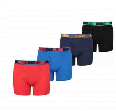 PUMA 男童內褲四入組 美國尺寸:XS-XL  C1831535-RED1  COSCO代購