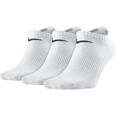 =CodE= NIKE LIGHTWEIGHT NO SHOW SOCKS 踝襪(白)SX4705-101 3PPK 男