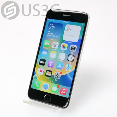 【US3C-桃園春日店】【一元起標】公司貨 蘋果 Apple iPhone SE 2 128G 白色 4.7 吋 Touch ID IP67 防水防塵 二手手機