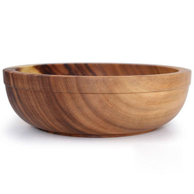 和面盆沙拉碗調膜碗調膜盆揉面和面木盆大木質木碗臉盆中藥面膜碗